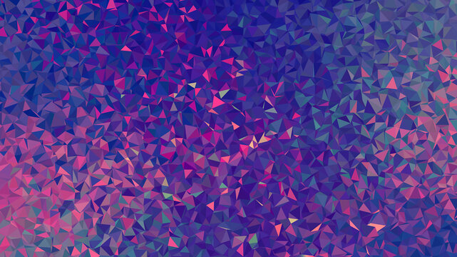 Abstract Purple Geometric Polygonal Background.