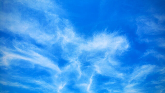 Sky with Wispy Clouds