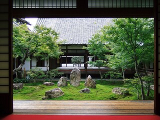 京都　建仁寺の潮音庭