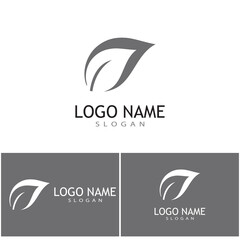 Leaf icon Vector Illustration design Logo template
