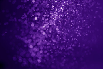 Purple Bokeh Proton Shapes Sphere Abstract Background