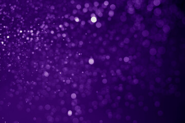Purple Bokeh Proton Shapes Sphere Abstract Background