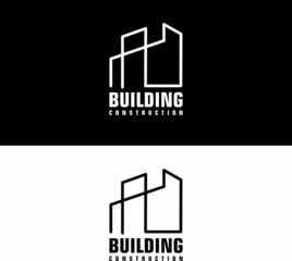 Obraz premium Building Logo Vector Design Template
