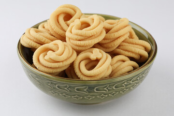 Murukku also known as chakli south indian traditional vegetarian snack Traditional Indian Diwali 