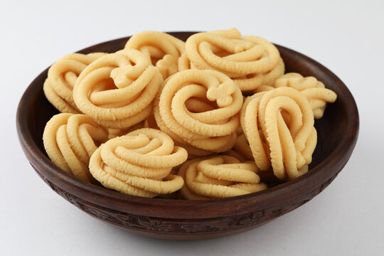 Murukku also known as chakli south indian traditional vegetarian snack Traditional Indian Diwali 
