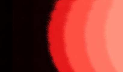 red color and black space background