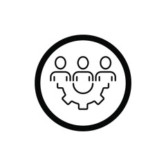 staffing icons  symbol vector elements for infographic web