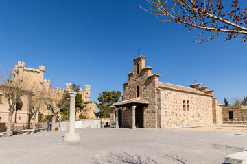 hermitage of our lady of the nativity in Guadamur province of Toledo