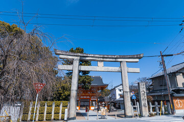 八坂神社の鳥居「京都観光」