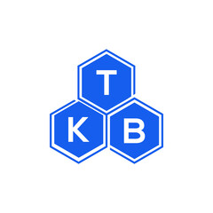 TKB letter logo design on White background. TKB creative initials letter logo concept. TKB letter design. 