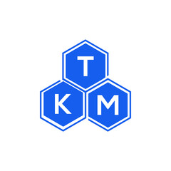 TKM letter logo design on White background. TKM creative initials letter logo concept. TKM letter design. 