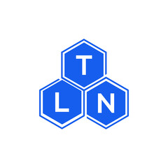 TLN letter logo design on White background. TLN creative initials letter logo concept. TLN letter design. 