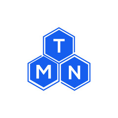 TMN letter logo design on White background. TMN creative initials letter logo concept. TMN letter design. 
