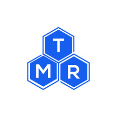 TMR letter logo design on White background. TMR creative initials letter logo concept. TMR letter design. 