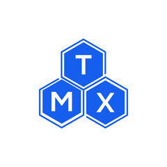 TMX letter logo design on White background. TMX creative initials letter logo concept. TMX letter design. 