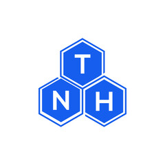 TNH letter logo design on White background. TNH creative initials letter logo concept. TNH letter design. 