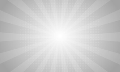 白のサンバースト背景