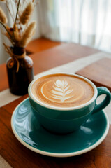 cup of coffee on table