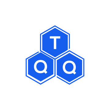 TQQ letter logo design on black background. TQQ  creative initials letter logo concept. TQQ letter design.