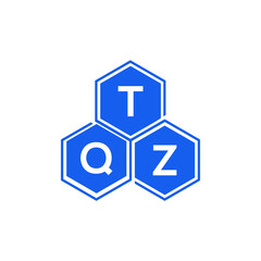 TQZ letter logo design on black background. TQZ  creative initials letter logo concept. TQZ letter design.