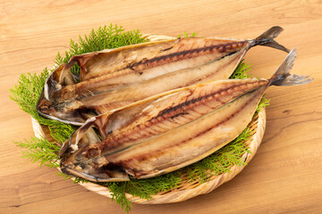 鯖(さば)の開きの干物
