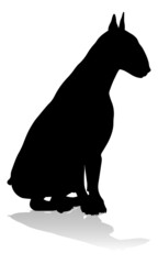 Dog Silhouette Pet Animal