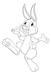 Easter Bunny Cartoon Rabbit Illustration