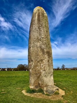 Menhir vom Champ-Dolent / Hinkelstein vom Champ-Dolent (Bretagne, Frankreich)