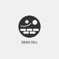  Dead_cell  vector icon illustration sign