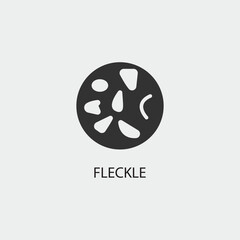 Freckle vector icon illustration sign