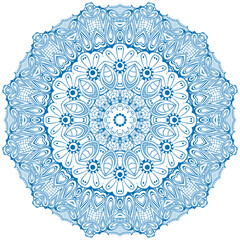 Circle ornament.