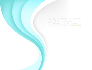 graphic vector curve line overlap background for text and message design