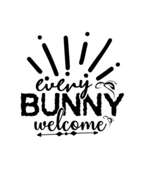Hoppy Easter Svg, Cute Easter Bunny, Happy Easter Svg, Kids Easter Svg, Funny Easter, Girl Easter Shirt Svg File for Cricut & Silhouette Png,Happy EASTER SVG PNG