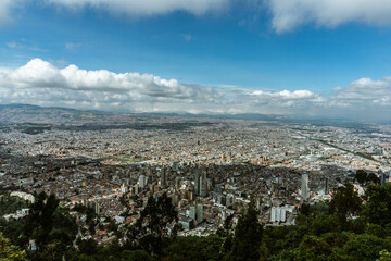 Bogota skyline, Colombia