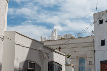 Ostuni Puglia streets buildings