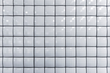Texture pattern material of white tile block_03