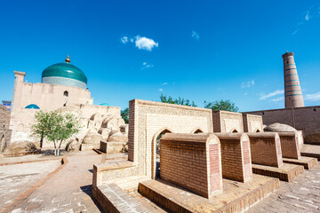 Exterior of the Juma mosque in Khiva, Uzbekistan, Central Asia