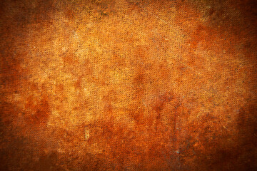 Old orange cement wall is suitable as a background or backdrop. Copy space for your text or image.