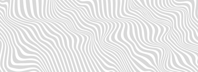 Distortion lines background. Distort stripes, abstract modern pattern