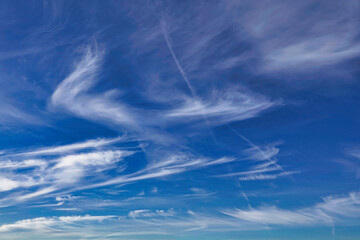 Un beau ciel avec ses nuages cotonneux