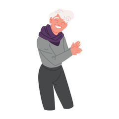 senior woman character