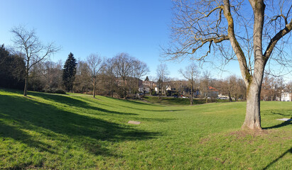 Fototapeta na wymiar Kluse-Park in Mülheim an der Ruhr
