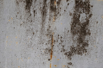 Cracked and abstract grunge texture. Aged material surface backdrop. Weathered effect pattern. Old and dirty background.