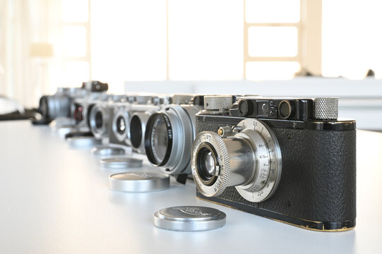 Leica retro cameras