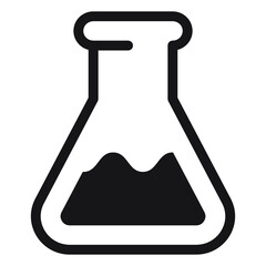 chemistry icon, editable stroke. best used for web, banner, flayer or application. vector illustration EPS 10 File Format