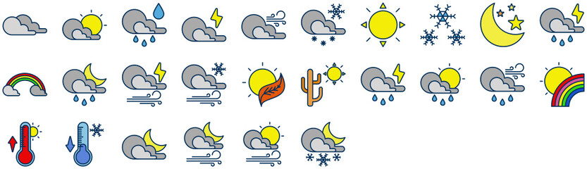 weather icon set
