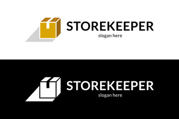 Modern storekeeper logo