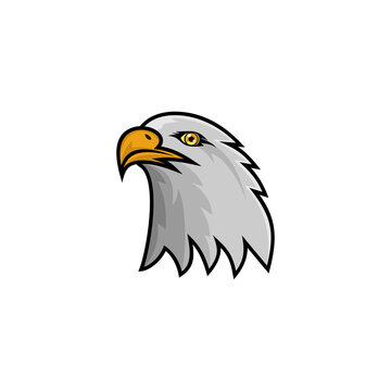 Eagle head logo vector, suitable for your design needs, logo, illustration, animation, etc.