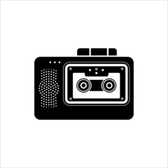 Voice Recorder Icon, Voice Reordering Device