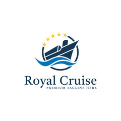 Cruise Ship Logo, Royal Cruise Logo